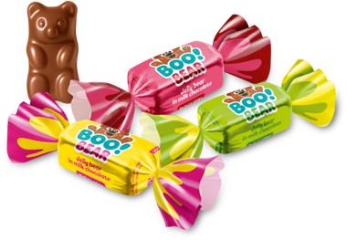 Цукерки "Boo! Bear" ваг /Рошен/