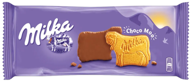 Печиво "Мілка" вкрите молоч шоколадом 120г 