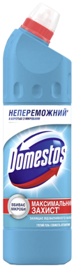 Засіб д/чищ "Domestos" Максимальний Захист Свіжість 750мл