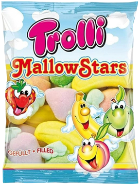 Зефір "Mallow Star" 150г /Trolli/