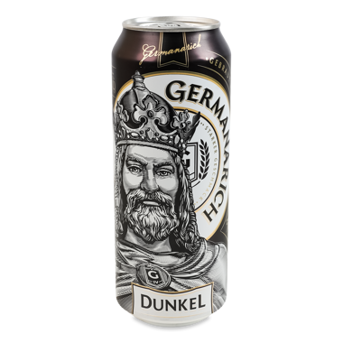 Пиво темне “Germanarich Dunkel ” 0,5л з/б