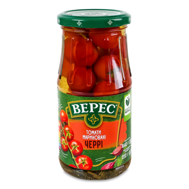 Томати "Верес" мариновані Черрі 440г