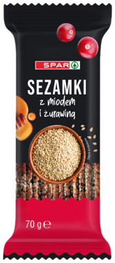 Козинак "SPAR"Кунжут з медом та журав 70г 