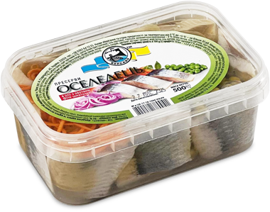 Філе оселедця "Берсако" з овочами в/о 500г