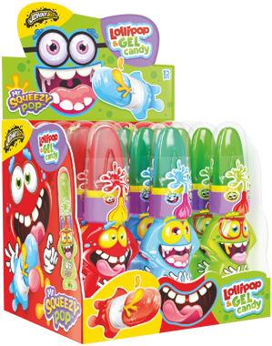 Цукерки гелеві "Mr.SqueeZy" POP  56г /JohnyBee/