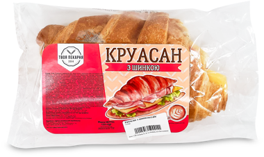 Круасан з шинкою140г
