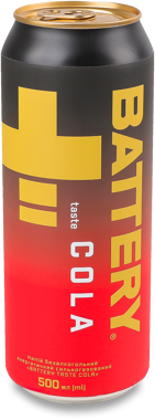 Напій енергетичний "Taste Cola" 0.5л ж/б 