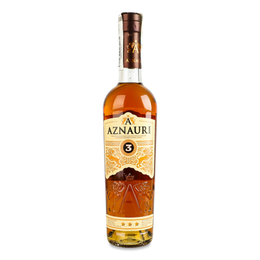 Бренді "AZNAURI V.S" 3* 350мл