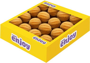 Печиво "Міцний горішок" 500г /Really ENJOY/
