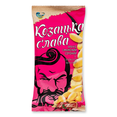 Арахіс смаж "Козацька слава" смак бекону 50г