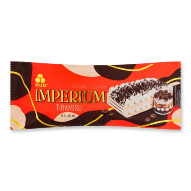 Морозиво Ескімо IMPERIUM TIRAMISU 70г ТМ Рудь 