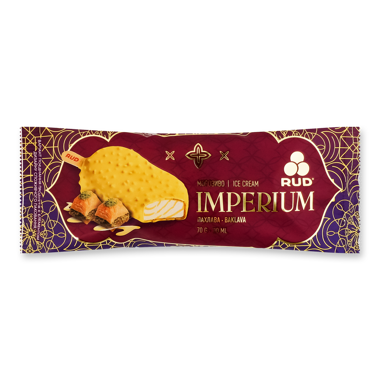 Морозиво Ескімо IMPERIUM ПАХЛАВА 70г ТМ Рудь 