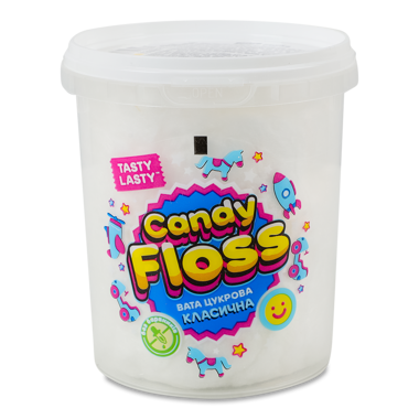 Вата солодка "Candy Floss" класична 30г /Lekorna/
