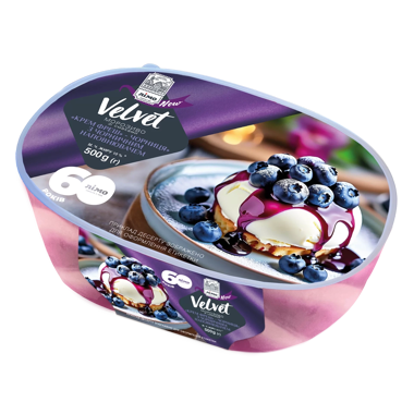 Морозиво-торт VELVET фреш- чорниця Лімо 500г