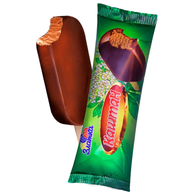 Морозиво ескімо "КАШТАН" 70г /Златка/