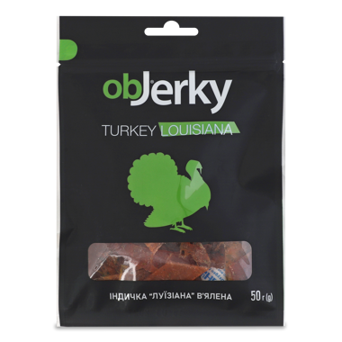 Індичка вʼялена "Objerky" Луїзіана 50г