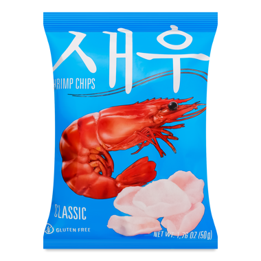 Чипси креветкові "Shrips" класичні 50г