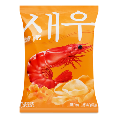 Чипси креветкові "Shrips" з сиром 50г