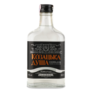 Горілка Козацька душа "КЛАСИЧНА"  0,35л