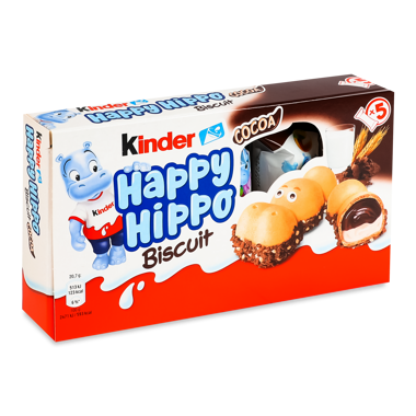 Батончик вафельний "Happy Hippo" 5*21г