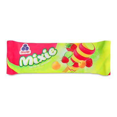 Морозиво ескімо MIXIE  череш.лайм малина 75 гр/Рудь
