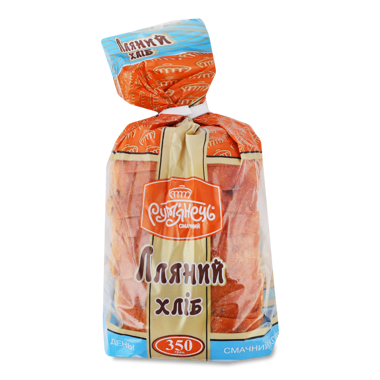 Хліб Лляний 350г /Рум'янець/