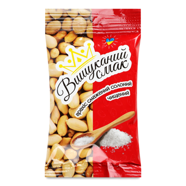 Арахіс "Вишуканий смак" смаж сол чищ 100г